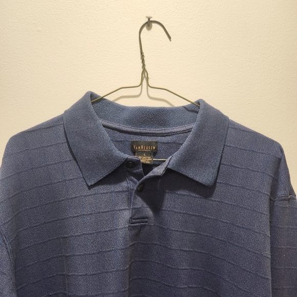 Large men's Van Heusen collared long sleeve - Picture 2 of 4